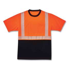 GloWear 8280BK Type R Class 2 Front Performance T-Shirt