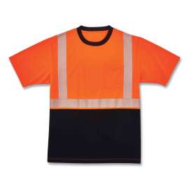 GloWear 8280BK Type R Class 2 Front Performance T-Shirt