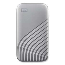MY PASSPORT External Solid State Drive, 2 TB, USB 3.2, Silver