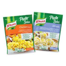 Alfredo and Chicken Pasta Sides, 4.4 oz Packet, 8 Packets/Pack, Delivered in 1-4 Business Days