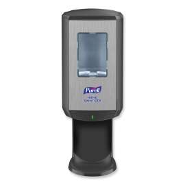 CS6 Hand Sanitizer Dispenser, 1,200 mL, 5.79 x 3.93 x 15.64, Graphite