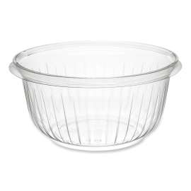 PresentaBowls Clear Bowls, 16 oz, Plastic, 63/Bag, 504/Carton