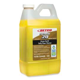 Green Earth Daily Floor Cleaner, 2 L Bottle, Unscented, 4/Carton