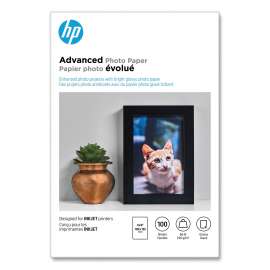 Advanced Photo Paper, 10.5 mil, 4 x 6, Glossy White, 100/Pack