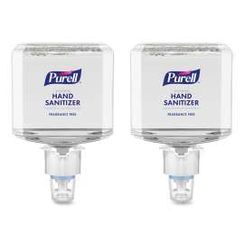 Advanced Hand Sanitizer Gentle and Free Foam, 1,200 mL Refill, Fragrance-Free, For ES4 Dispensers, 2/Carton