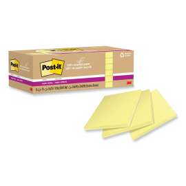 Post-it Recycled Super Sticky Notes, 3" x 3"