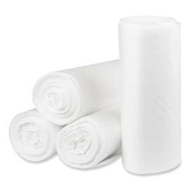 Eco Strong Plus Can Liners, 33 gal, 13 microns, 33 x 39, Natural, 250/Carton