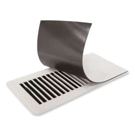 Deflect-O Jordan 12 in. H X 5 in. W 1-Way White ABS Plastic Register Cover