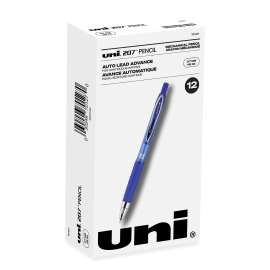 207 Mechanical Pencil, 0.7 mm, HB (#2), Black Lead, Blue Barrel, Dozen