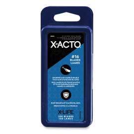 No. 16 Bulk Pack Blades for X-Acto Knives, 100/Box