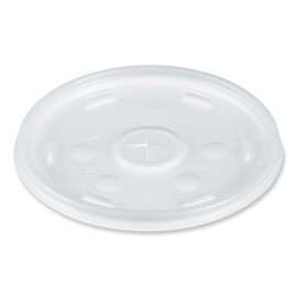Cold Cup Lids, Fits 32 oz Cups, Translucent, 100/Sleeve, 10 Sleeves/Carton