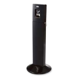 Metropolitan Smokers' Station, Weighted Base, 1.6 gal, Galvanized Liner, 42.8 x 16.8