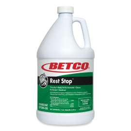 Betco Rest Stop Acid Free Restroom Disinfectant,4/CS -Gallon Bottle,Floral Fresh,Blue - 700400