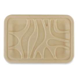 Fiber Trays, 5.7 x 8.2 x 0.6, Natural, Paper, 500/Carton