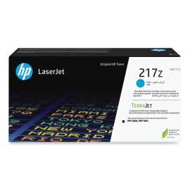 HP 217Z Original Laser Toner Cartridge - Cyan Pack