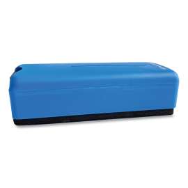 Magnetic Whiteboard Spray Eraser with Liquid Cleaner, Refillable, Blue