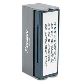 ECO Custom Message Stamp, N42, Pre-Inked/Re-Inkable