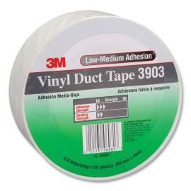 3903 Vinyl Duct Tape, 2" x 50 yds, White