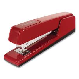 747 Classic Full Strip Stapler, 20-Sheet Capacity, Lipstick Red