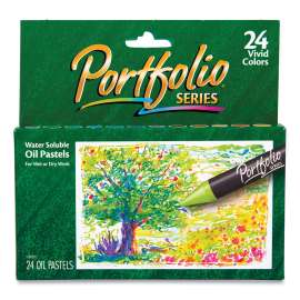 Portfolio Series Oil Pastels, 24 Assorted Colors, 24/Pack