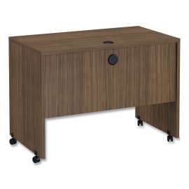 Alera - Valencia Series Modern Walnut Mobile Office Desk