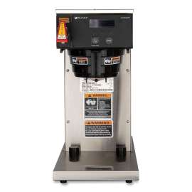 BUNN - AXIOM Stainless Steel/Black 12-Cup Commercial Coffee Brewer with Thermal Carafe