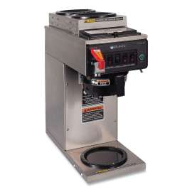 BUNN - AXIOM Stainless Steel/Black 12-Cup Automatic Commercial Coffee Brewer with 3 Warmers