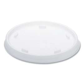 Plastic Cold Cup Lids, Fits 8 oz to 9 oz Cups, Translucent, 100 Pack, 10 Packs/Carton
