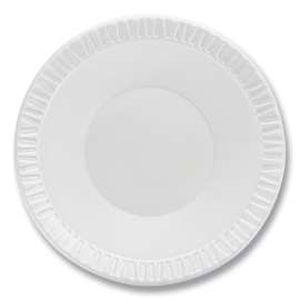 Quiet Classic Laminated Foam Dinnerware Bowls, 10 to 12 oz, White, 125/Pack, 8 Packs/Carton