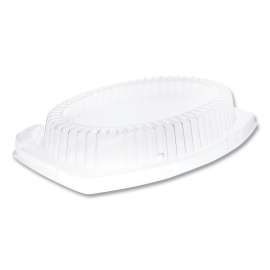 Dome Covers for Dinnerware, Clear, Plastic, 125/Bag, 4/Bags Carton