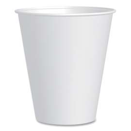 Double-Sided Poly (DSP) Paper Cold Cups, 12 oz, White, 2,000/Carton