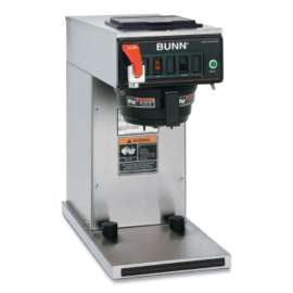 BUNN - AXIOM Stainless Steel/Black 12-Cup Commercial Coffee Brewer