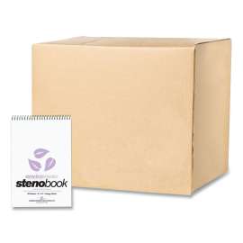 EnviroShades Steno Pad, Gregg Rule, White Cover, 80 Orchid 6 x 9 Sheets, 24 Pads/Carton, Ships in 4-6 Business Days