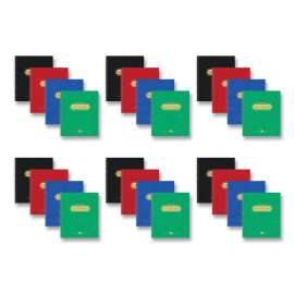 Wirebound Teachers Plan Book, 11 x 8.5, Randomly Assorted Cover Colors., 24/Carton, Ships in 4-6 Business Days