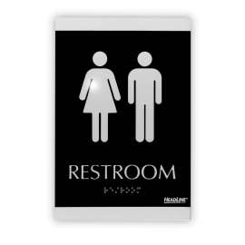 U.S. Stamp & Sign Century Series Restroom ADA Sign