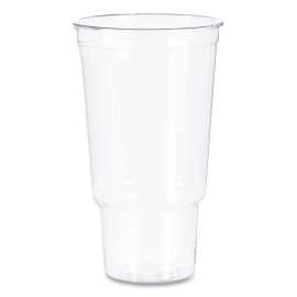 Clear PET Cold Cups, 32 oz, Clear, 25/Bag, 20 Bags/Carton
