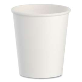 White Paper Water Cups, 3 oz, 100/Bag, 50 Bags/Carton