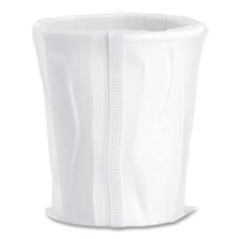 single-sided poly paper hot cups, wrapped, 10 oz, white, 24/bag, 20 bags/carton