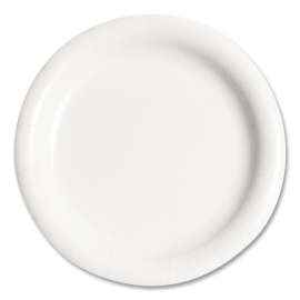 Bare Eco-Forward Clay-Coated Mediumweight Paper Plate, 9" dia, White, 125/Pack, 4 Packs/Carton