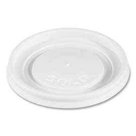 Polystyrene Vented Hot Cup Lids, Fits 4 Oz To 6 Oz Cups, White, 100/pack, 10 Packs/carton