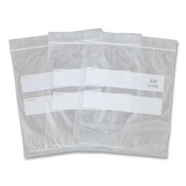 Zipper Bags, 1.73 mil, 7" x 7.99", Clear, 500/Carton