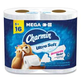 Ultra Soft Bathroom Tissue, Septic Safe, 2-Ply, White, 244 Sheets/Roll, 4 Rolls/Pack, 6 Packs/Carton