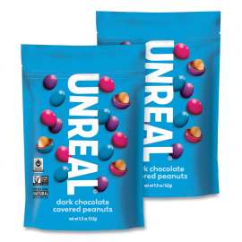 UNREAL - Dark Chocolate Peanut Gems (2 per Carton)