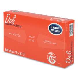 Interfolded Food Wrap, 10.75 x 10, 500 Box, 12 Boxes/Carton