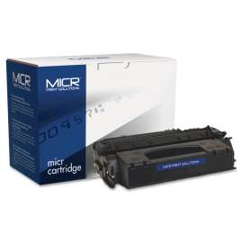 Compatible Q7553X(M) (53XM) High-Yield MICR Toner, 7,000 Page-Yield, Black
