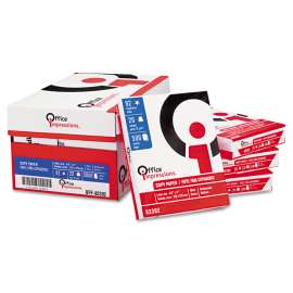 Bulk White Copy Paper, 92 Bright, 20 lb Bond Weight, 8.5 x 11, White, 500 Sheets/Ream, 10 Reams/Carton