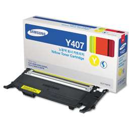 CLT-Y407S Toner, 1,000 Page-Yield, Yellow