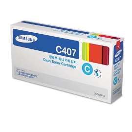 SU001A (CLT-C407S) Toner, 1,000 Page-Yield, Cyan