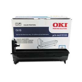 44315103 Drum Unit, 20,000 Page-Yield, Cyan
