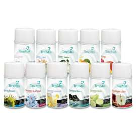 Premium Metered Air Freshener Refill, Assorted Fragrances, 6.6 oz Aerosol Spray, 12/Carton